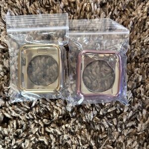 Protective Case for Smartwatch - Gold and Purple